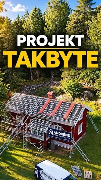 Projekt takbyte med ny råspont